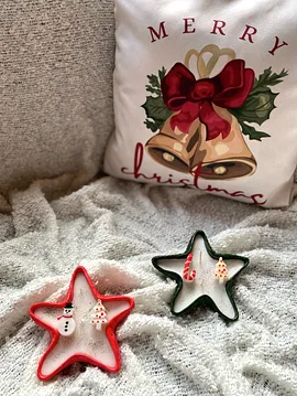Countess Home Deco Yılbaşı Detaylı Deniz Yıldızı Mumluk
