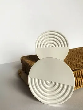 Countess Home Deco Dekoratif Tabak Beyaz