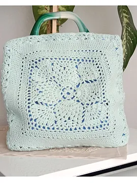 Mint Yeşil Motif Çanta 2024050016 Açık Yeşil