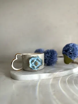  Flower Mug Mavi