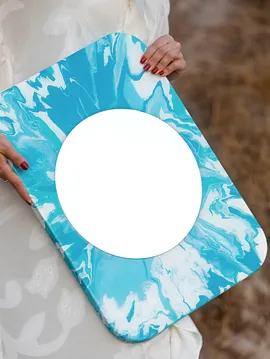 Aqua Turkuaz Ayna