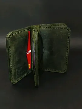 Olive Kartlık Cüzdan  Yeşil
