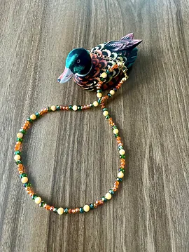 Spring Kolye Çok Renkli