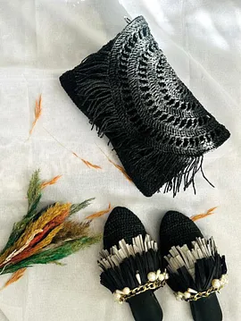 Clutch Portföy Çanta  Siyah