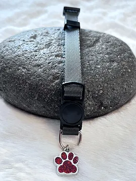 Kedi - Köpek Renkli Tasma Kolye Koyu Haki 041