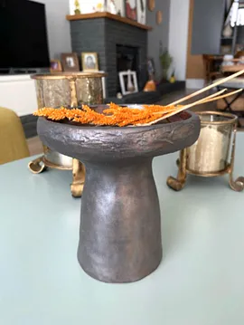 Seramik Sunum Tabağı Veya Mumluk
