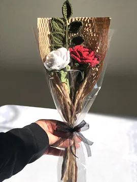 İkili Gül Çok Renkli