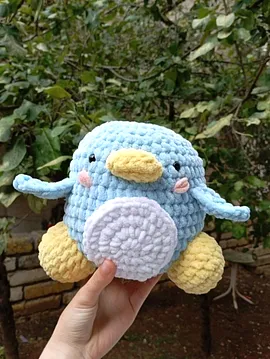 Tuxedosam Peluş Anime Çizgi Dizi Figür Amigurumi Oyuncak Açık Mavi
