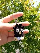 badtz-maru-sanrio-amigurumi-anime-figur-anahtatlik-karakterler-siyah
