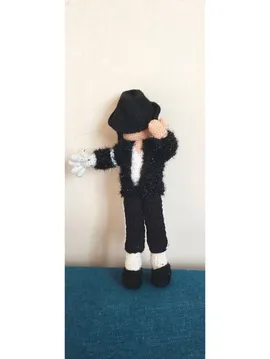 Amigurumi Michael Jackson