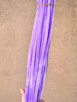 57 Adet 30 Cm Şönil Lila