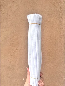 119 Adet 30 Cm Şönil Beyaz