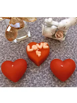 3 Lü Set Aşkım Balmumu Mum Seti