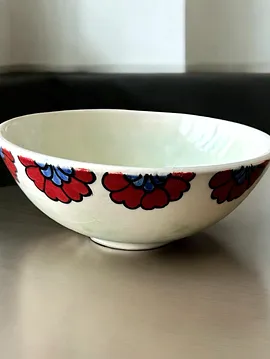 Çini Kase Çok Renkli