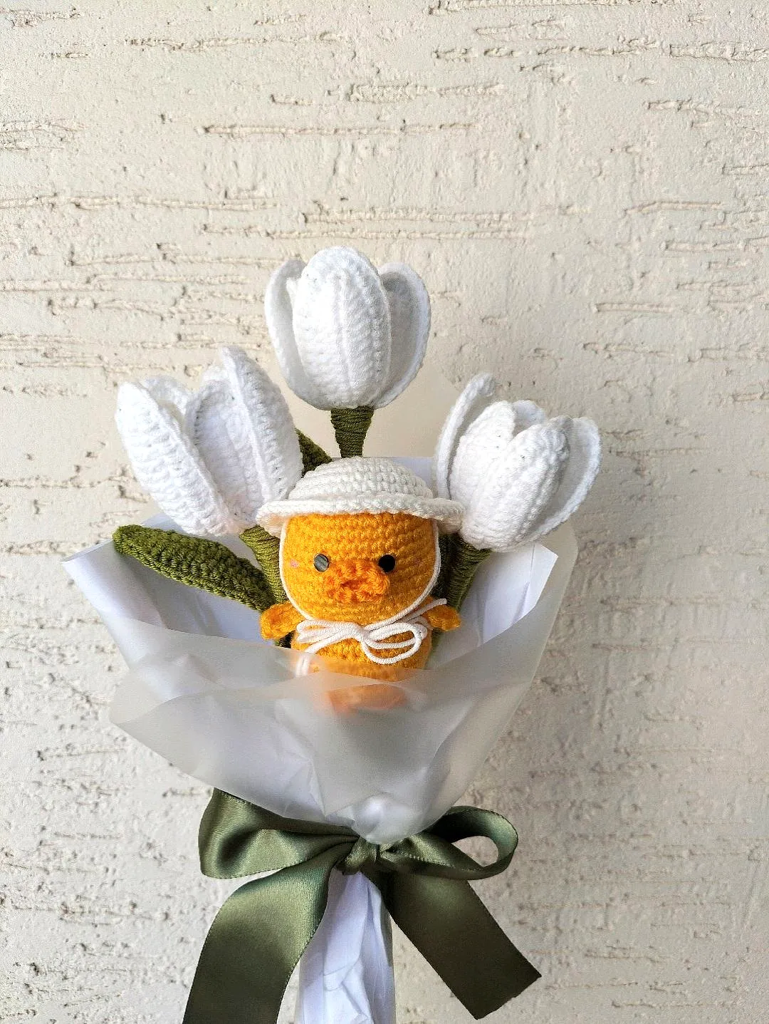 orgu-cicek-amigurumi-civciv-beyaz