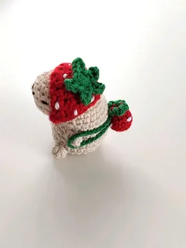 Amigurumi Capybara Çok Renkli