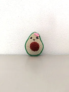 Avokado Anahtarlık Koyu Yeşil