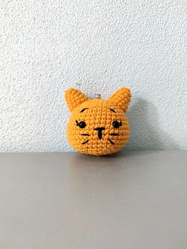 Kedi Anahtarlık Sarı