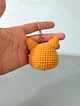 kedi-anahtarlik-sari