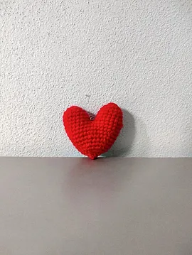 Kalp Anahtarlık Kırmızı