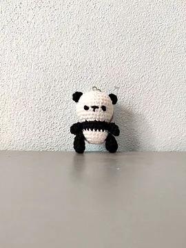 Panda Anahtarlık Beyaz