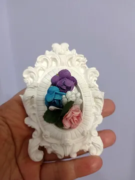 Mini Çerçeve  Beyaz