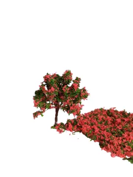 Minyatür Maket Ağaç - 8 Cm - 2'li Paket Pembe