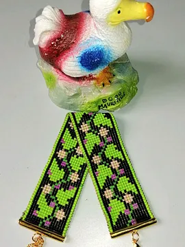 Miyuki Bileklik, Yeşil, Siyah Ve Pembe Yeşil