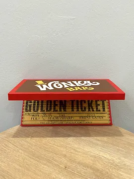 Wonka Çikolata Paketi Ve Bileti