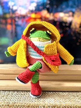 Kişiselleştirilebilir Taraftar Froggy Kurbağa Oyuncak Sarı