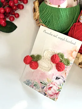Kiraz Cıtcıtlı Toka Kırmızı