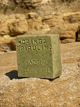 Moringa- Spirulina Yüz Sabunu Yeşil
