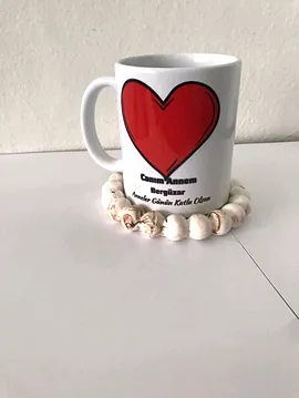 Kişiye Özel Kupa Bardak  Beyaz