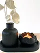siyah-vazo-lotus-mumluk-ve-sunumluk-set