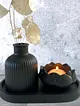 siyah-vazo-lotus-mumluk-ve-sunumluk-set