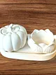 el-yapimi-dekoratif-bal-kabagi-ve-lotus-mumluk-set