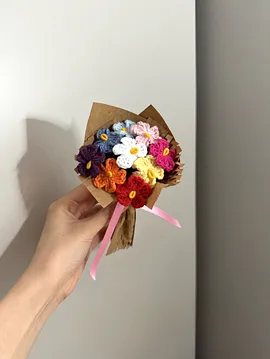 Mini Unutma Beni Buketi Arısız Çok Renkli