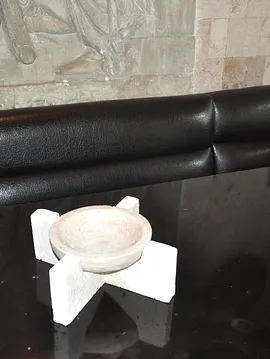 Traverten El Yapımı Ateş Çukuru Ham