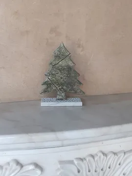 Mermer El Yapımı Çam Ağacı Ham