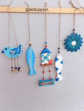 5li Set Bahçe Süsleri 