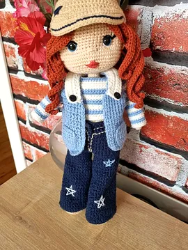Amigurumi Oyuncak Bebek  Çok Renkli