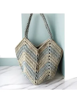 Byehandmade El Yapımı Gri El Çantası Gri