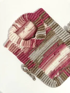 Byehandmade El Yapımı Bebek Önlük Süveter Çok Renkli