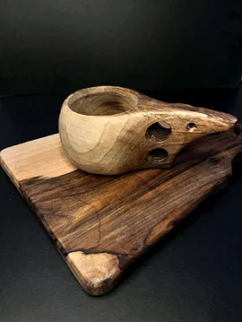 Ceviz Ağacı Kuksa Bardak