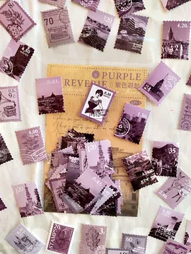 Purple Reveire Sticker Çıkartma  Mor