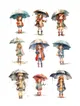 rain-sticker-cikartma-cok-renkli