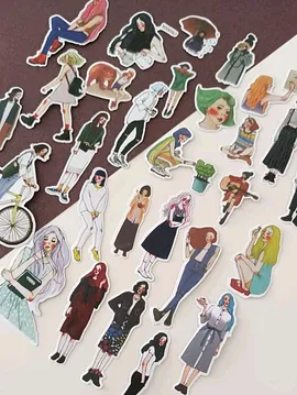 La Dolce Vita Kız Sticker  Çok Renkli