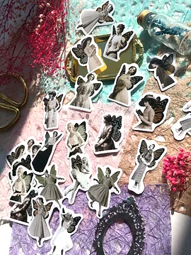 Fairy Sticker  Çok Renkli