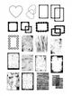 abstract-black-lines-minimalist-sticker-journal-kolaj-siyah