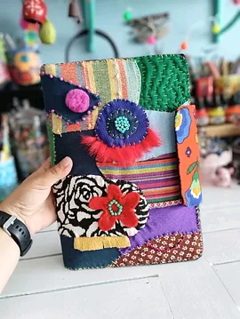 El Yapımı Kitap Tablet Kılıfı